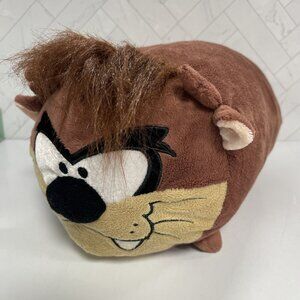 Six Flags Looney Tunes Taz Bird 15” Tube Plush Toy stuffed animal